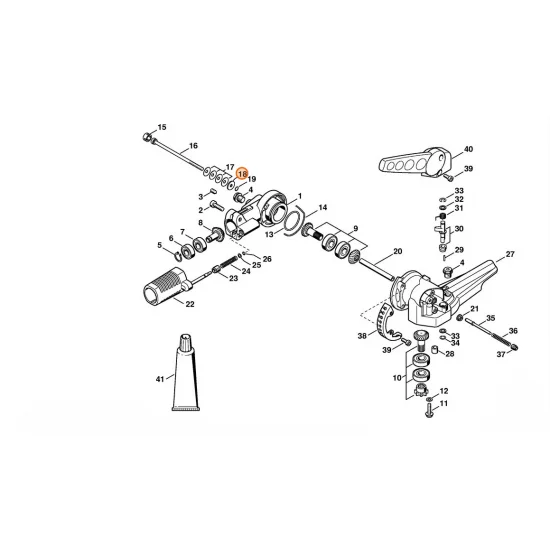 STIHL  Podkładka 0000 958 0527
